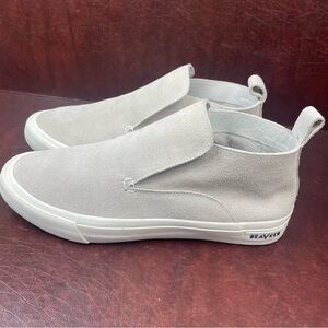 SeaVees Men’s Huntington Middie Suede High Top Slip-On Sneakers